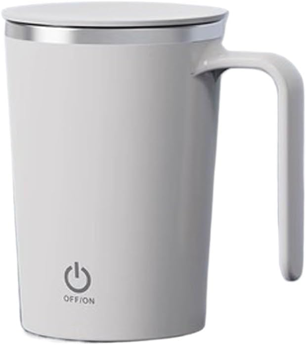 Rechargeable Portable Water cup, Fully Automatic Coffee Mixing cup, Electric Magnetic Rotating Shaking cup(E)