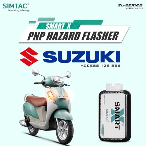 Image of Simtac Suzuki Access 125 BS6 Switchless Smart-X Hazard Flasher ACS6-SL6