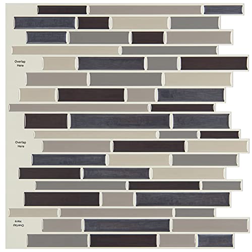 Art3D Kitchen Backsplash Peel And Stick For Bathroom, Stick On Tile For Shower (Tan) #TOP15
