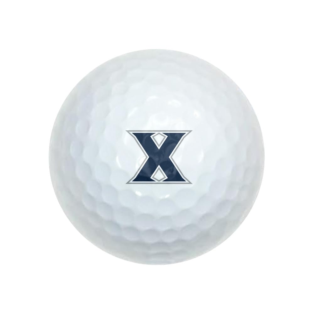 GRAPHICS & MORE Xavier University Novelty Golf Balls 3 Pack