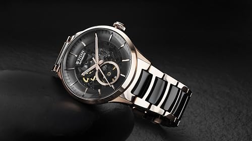 Titan Ceramic Fusion Automatic Anthracite Dial Watch - NT90174KD03 - Image 5