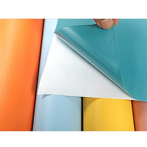 Papel tapiz auto adhesivo negro de vinilo impermeable para forrar muebles 60cm x 10m 3