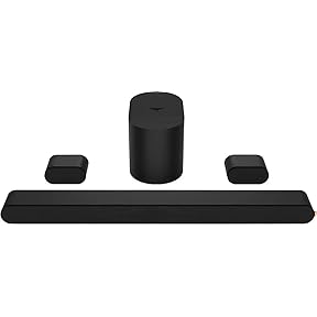 VIZIO 5.1 Soundbar SE, Wireless Subwoofer, Surround Sound w/Dolby Atmos & DTS:X, Bluetooth Speaker, QuickFit™ Compatible – SV510X-08 (New, 2024 Model)