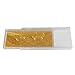 Set of 10 Empty Lash Box Glitter Paper Plastic Eyelash Packaging Box (gold)