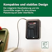 Bosch Akku und Schnellladegerät Starter Set 18V (1x 4,0Ah Li-Ionen-Akku; 1x Schnellladegerät; POWER FOR ALL 18V Alliance) – Ansicht 5