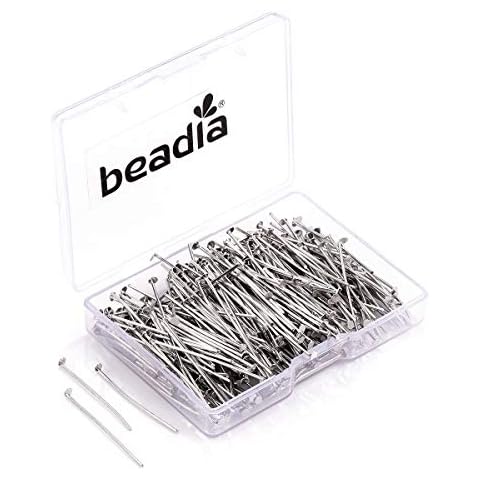 Beadia Platinum Head Pins 30mm Cover