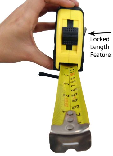 Cinta Métrica de Metal PRECISE 7.6 m x 2.5 cm con Sistema Triple de Bloqueo miniatura 6