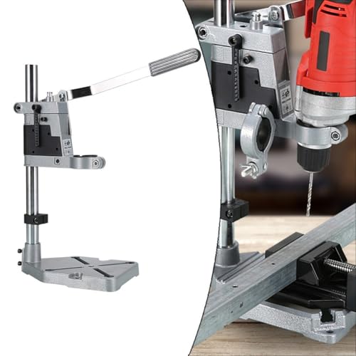 Support de perceuse réglable double trou pour perceuse électrique stable
