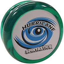 Spintastics Hurricane Yo-Yo - Classic Wooden Axle Looping YoYo Green