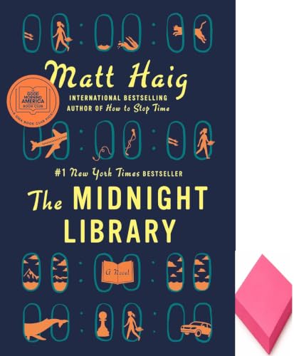 The Midnight Library By Matt Haig (Hardcover), Sticky Notes (Comb...
