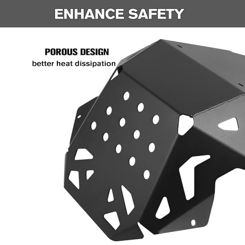 CHIFUN Motorcycle Engine Skid Plate for Honda Transalp XL 750 XL750 2022 2023 2024 2025, Motorcycle Lower Engine Guard Chassis Belly Pan Replacement by CHIFUN - Image 6
