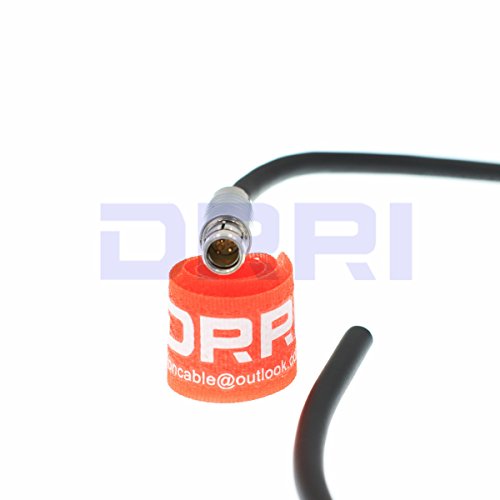 DRRI Fishers RS 3 Pin Male to Flying Leads Cable for Arri Alexa, Red - Image 4