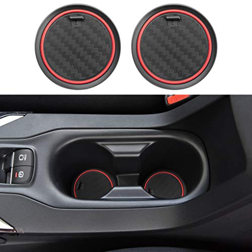 JIECHEN Custom fit Cup Holder, Door, and Center Console Liner Accessories for Toyota Corolla Hatchback 2019 2020 6PC Set