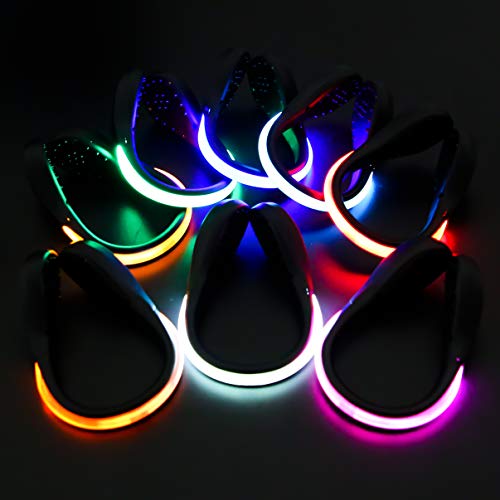 Buying Guide PROLOSO 8 Pack Shoe Lights for Runners Clip On Shoe Clip