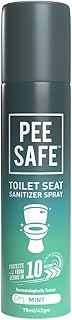 Pee Safe Toilet Seat Sanitizer Spray Mint 75ml