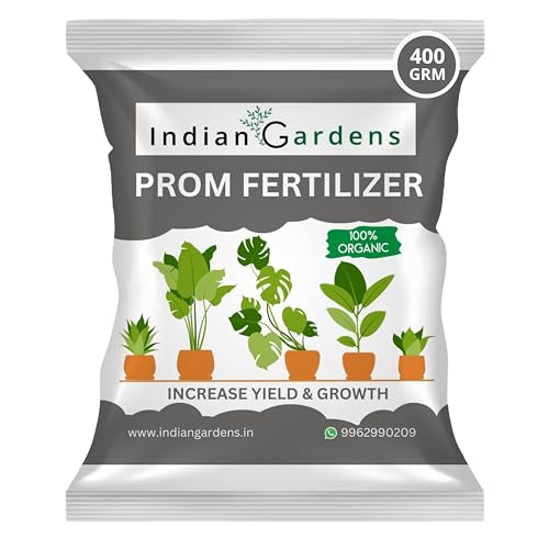 Indian Gardens - PROM Fertilizer for Plants | Plant Nutrient and Plant Food | All Plants | Gardening - 400 Grams