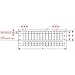 Brady DAT-142-292-10, 27342 Datab Dot Matrix Printable Labels