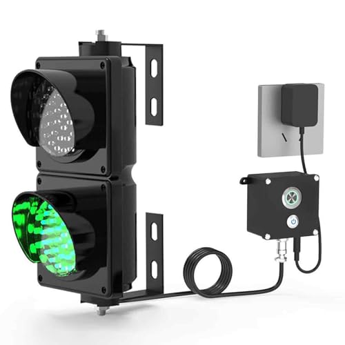 Semáforo LED de 200mm con luz roja y verde de parada y arranque IP67 2