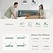 Novilla Full Size Mattress, 10 Inch Foam Mattress, Double Side Sleep Full Mattresses with Breathable Fabric Cover for Back & Side Sleeper, Flippable Mattresses with Air Zone