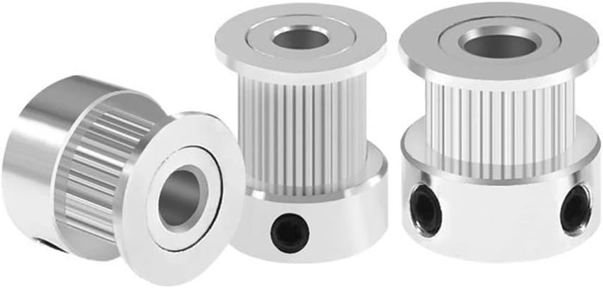 review WAAZI 3D Printer Parts Accessories 5pcs/lot 3D Printer GT2 20Teeth 16 Teeth 20 Teeth Bore 5mm/8mm Timing Alumium Pulley Fit for GT2-6mm Open Timing Belt (Size : 20TB6.35W10)