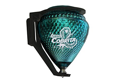 Image of 4 Pack Mini Cobra Durable Plastic Spin Tops & Metal Tip Made in Mexico - Trompo Mexicano COBRITA Plastico Durable & Punta de Metal (Pack of 4 Assorted Colors)