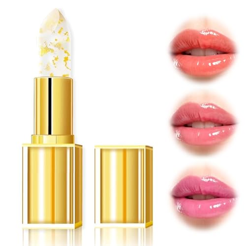 2026 New Lipstick for Older Women PH Color Changing Lipstick Skin-Adaptive Lipsticks Transferproof Clear Lip Sticks Long Lasting Moisturizing Tinted Lip Balm (1 pcs)