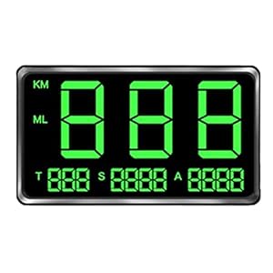 Compteur de vitesse Digital HUD GPS, carton de vitesse GPS GPS CHAD