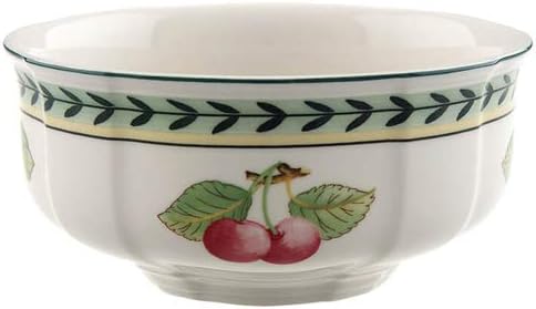 Villeroy & Boch French Garden Fleurence - Sopa de cereales, 5 pulgadas, blancomulticolor