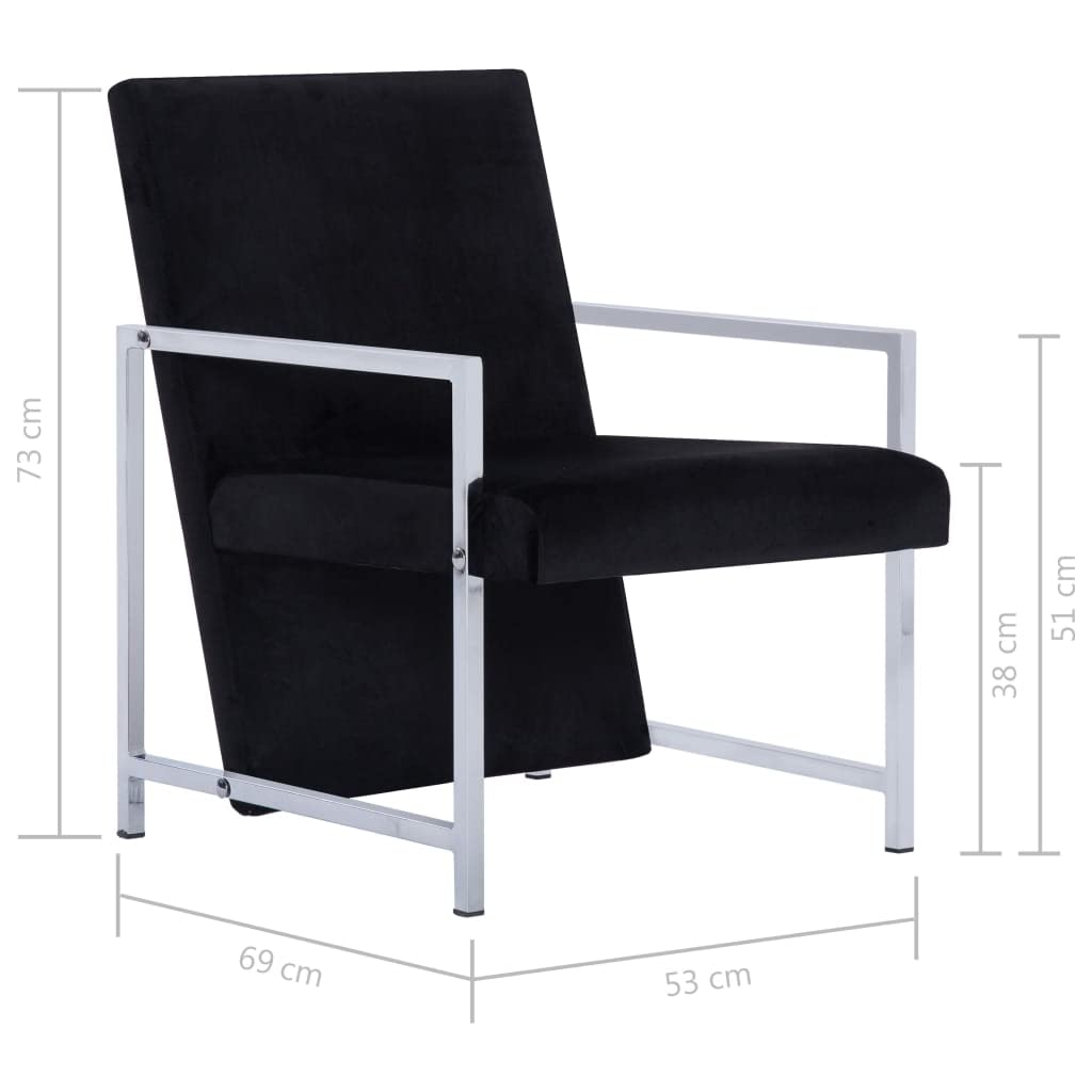 vidaXL Poltrona con Gambe Design Originale Moderno