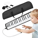 Création musicale sans effort : entrez dans le groove musical avec notre ensemble complet de 37 touches Melodica Intrument qui comprend tous les accessoires nécessaires, une trachée et un étui de transport robuste. Vous pouvez être sûr d'une expérience de jeu fluide dès le colis.