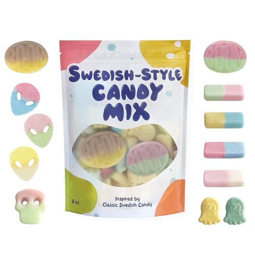Swedish Candy Mix - Classic Swedish Style Gummy Candy Assortment