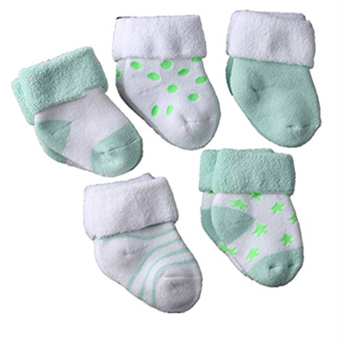 Kiddiezoom Chaussettes antidérapantes pour bébé Unisexe - - M Cover