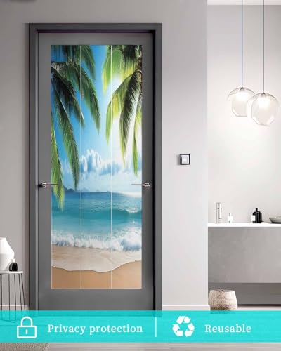 Película Decorativa para Ventanas 19.6" x 39.3" Azul miniatura 6