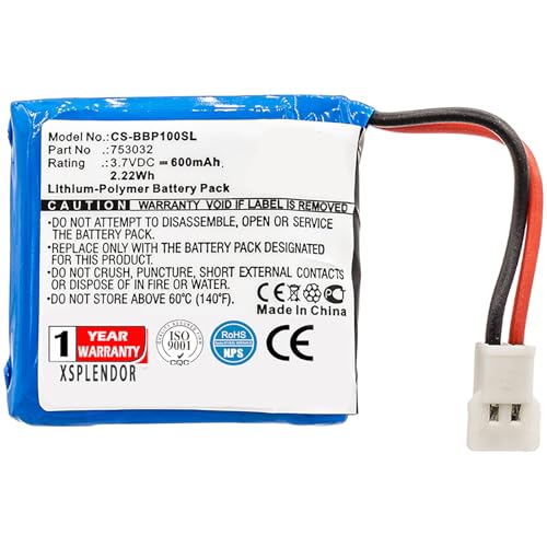 XSPLENDOR XPS Replacement Battery for Bee-Bot Floor Robot, Programmable Children's Toy, Programmable Floor Robot Part NO 753032