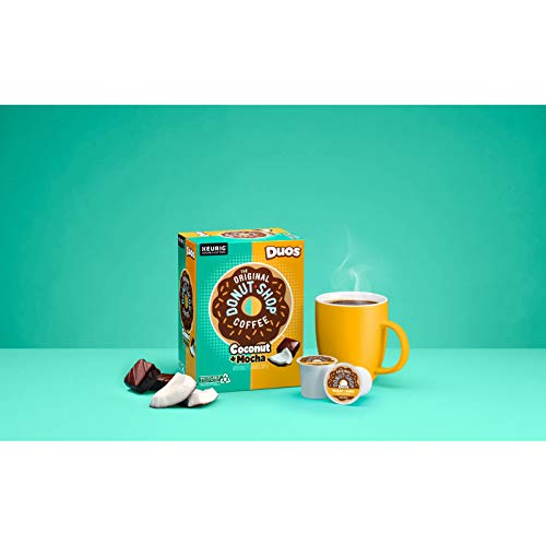 The Original Donut Shop Coconut Mocha, Single-Serve Keurig K-Cup Pods, Flavored Medium Roast Coffee, 72 Count