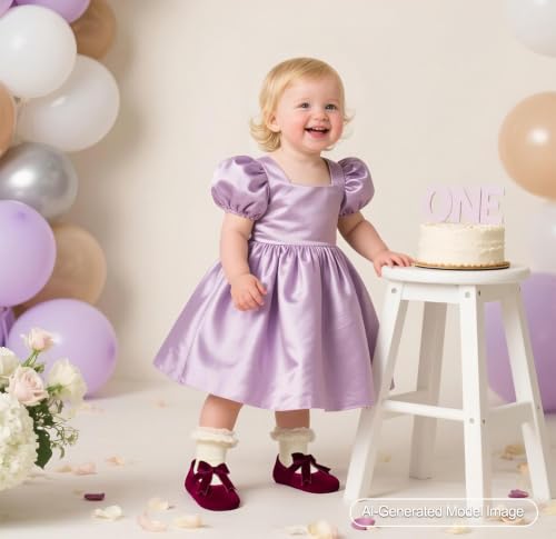 Image of PHIRAMIN Toddler Girl Mary Jane Dress Shoes-Little Girl School Uniform Shoes for Wedding Party