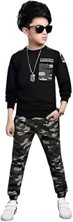 BENIZA X FASHION Boys Army tee Pant Outfit Kids wear Shirt Lower Set Child Clothes Combo Outdoor Piece Cotton Cloth Youth ... Price In India