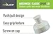 Reduce Water Bottle Replacement Caps, Sport Design Bottle Lid, 5 Pack – For Reduce WaterWeek Reusable Water Bottles, Push Pull Caps – For 10 oz and 16 oz WaterWeek Classic Refillable Water Bottles