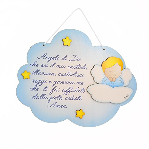 Confettando Set 2 Pezzi NUVOLETTA Celeste