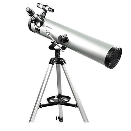 114mm Apeture with All Aluminum Alloy Tripod, for Adults Stargazing - Observation and Astronomy for Kids and Beginners