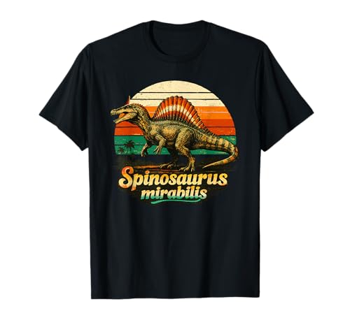 Spinosaurus Mirabilis Dinosaures T-Shirt