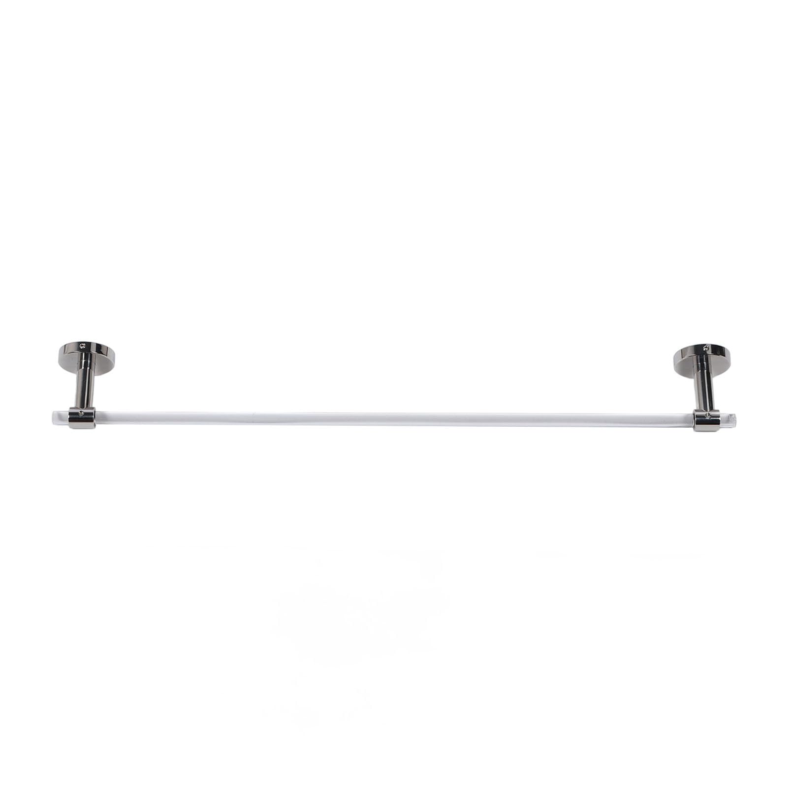 Akrylowy Uchwyt na Ręcznik, Minimalistyczny Montowany do ściany (60cm)