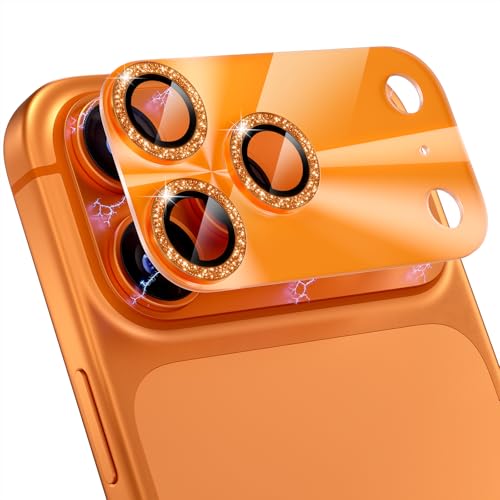 Anneau en métal iPhone 17 Pro Max étincelant, le cadeau idéal pour votre smartphone