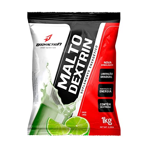 Maltodextrina (1Kg) - Sabor Limão, Body Action
