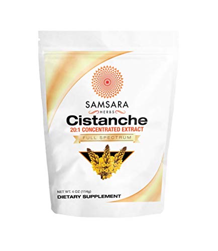 Samsara Herbs Cistanche Extract Powder (4oz) - 20:1 Concentration - 3rd Party Tested Samsara Herbs Cistanche Extract Powder (4oz) - 20:1 Concentration - 3rd Party Tested