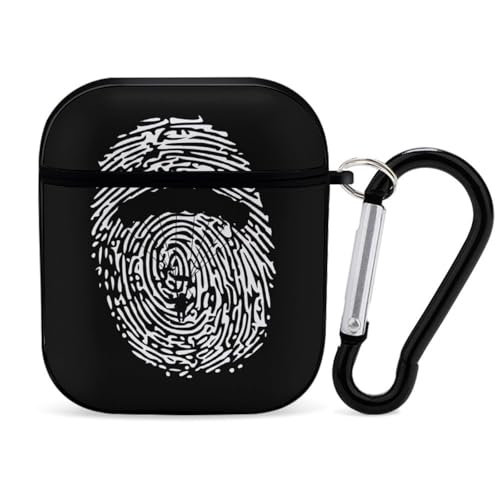 Parachute It's in My DNA Hard Case Protective Cover Print Case Compatible with AirPods 2 1 Generation with Keychain