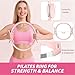 NANATI Pilates Kit 17PCS,Pilates Essential Kit for Women, Pilates Equipment with 14.5