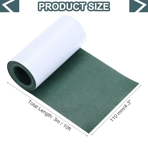 Image of MECCANIXITY Electrical Insulating Adhesive Paper 110mm, 10ft Battery Insulator Gasket Paper Sheet for 18650 21700 26650 Battery Pack