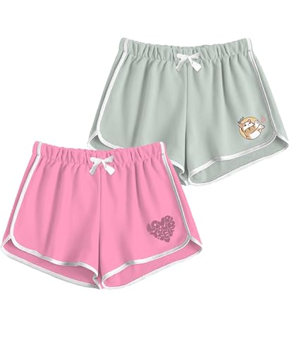 Image of SHODOX 100% Cotton Women Casual Shorts - Printed Short for Gym, Yoga, Cycling, Dance, Summer - Regular Fit (Pack of 2)