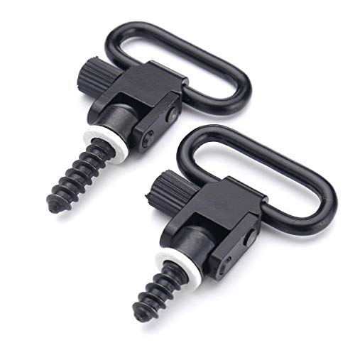 2Pcs QD Strap Buckle M Detachable Sling Swivels Bolt Action Wood Screw Type